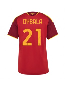 AS Roma Paulo Dybala #21 Replika Hemmakläder Dam 2026-27 Kortärmad